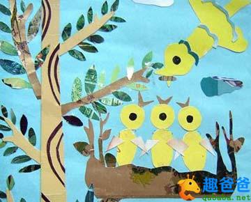 幼儿故事：三只小鸟