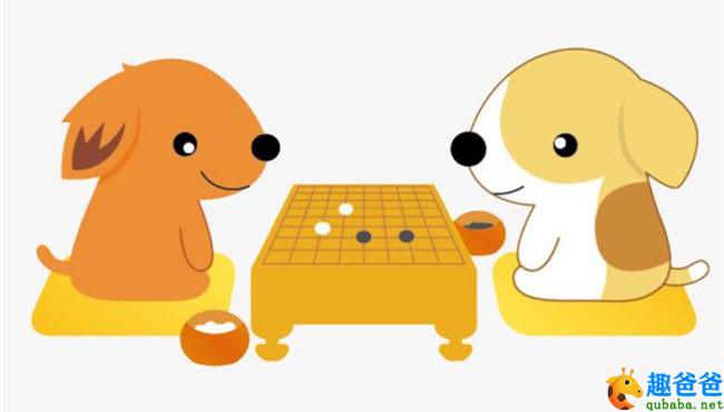 动物故事：小狗下跳棋