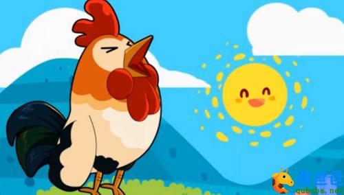 动物故事：傻公鸡