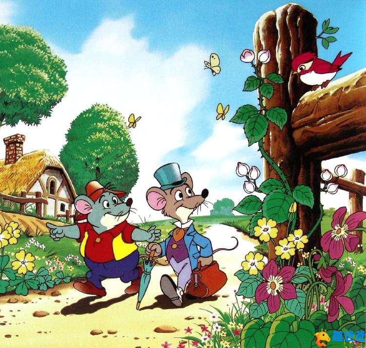 乡下老鼠逛公园