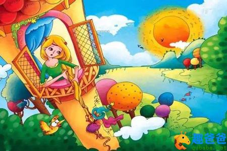 趣爸爸讲莴苣姑娘和王子的故事