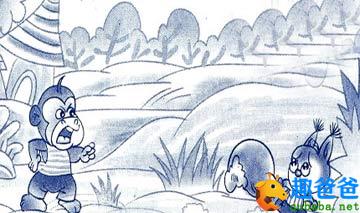 山上来了只大猩猩