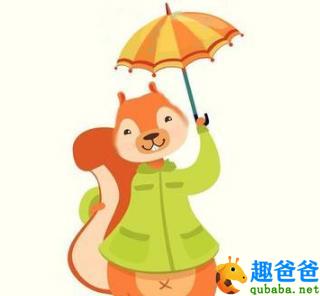 小松鼠的小飞伞