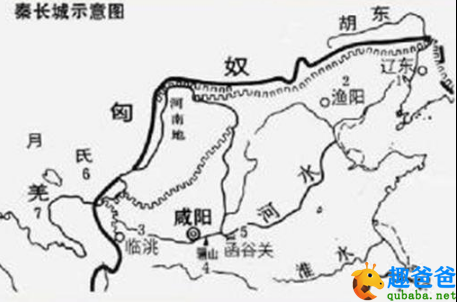 秦始皇放弃北伐而去修筑长城的原因，惊呼秦始皇的气魄！