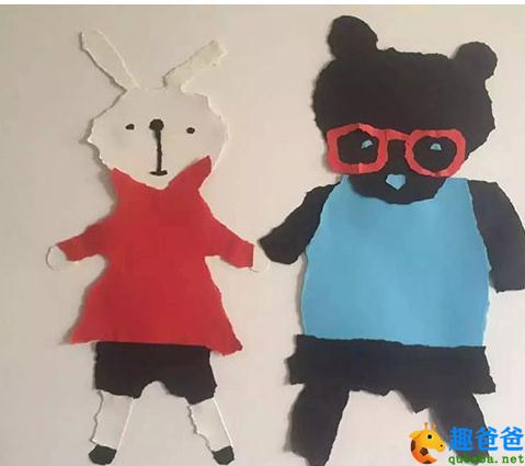 乐于助人的小黑熊