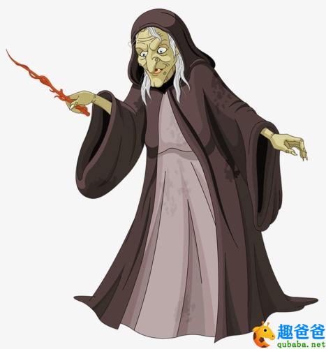 老巫婆变成卖火柴的小女孩