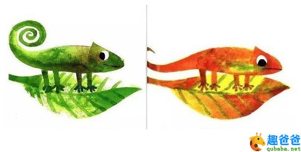 变色龙自己的颜色