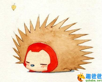 漂亮的刺猬小姐