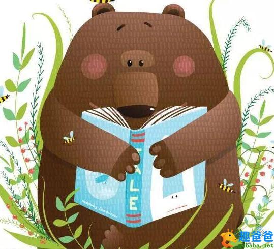 寻找美味编词典的小熊