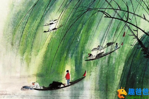 碧玉妆成一树高，万条垂下绿丝绦